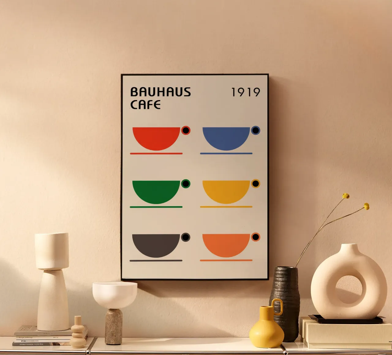 Bauhaus Cafe alluminio dibond da Attaboy Dsgn