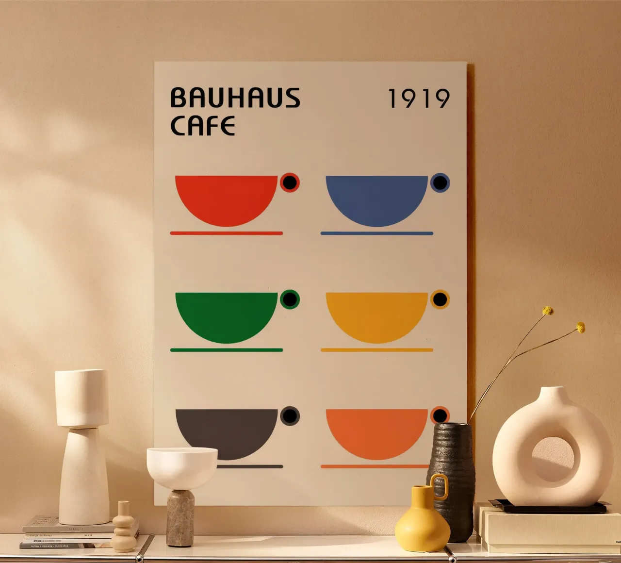 Bauhaus Cafe alluminio dibond da Attaboy Dsgn