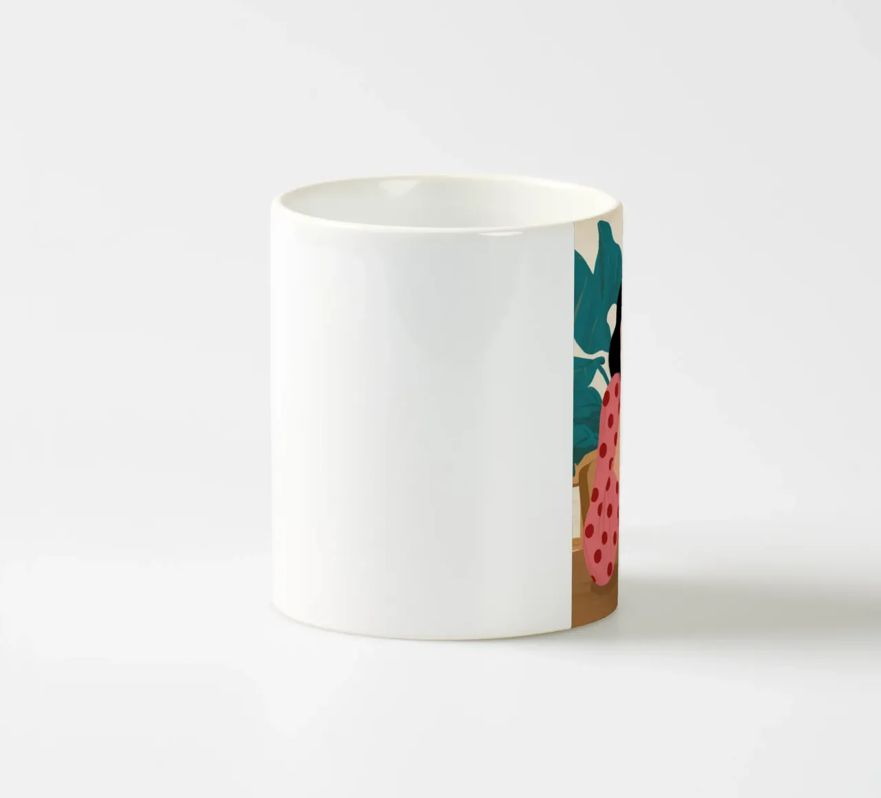 Stippenkoffie keramische mok van Peak Delusion