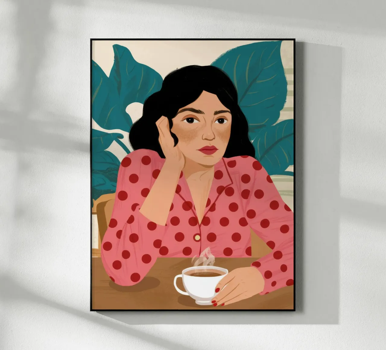 Polka Dot Coffee plexiglass da Peak Delusion