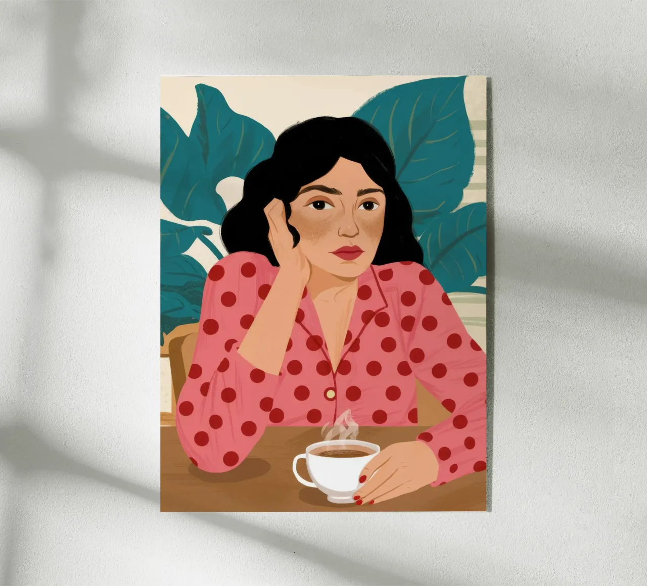 Polka Dot Coffee plexiglass da Peak Delusion