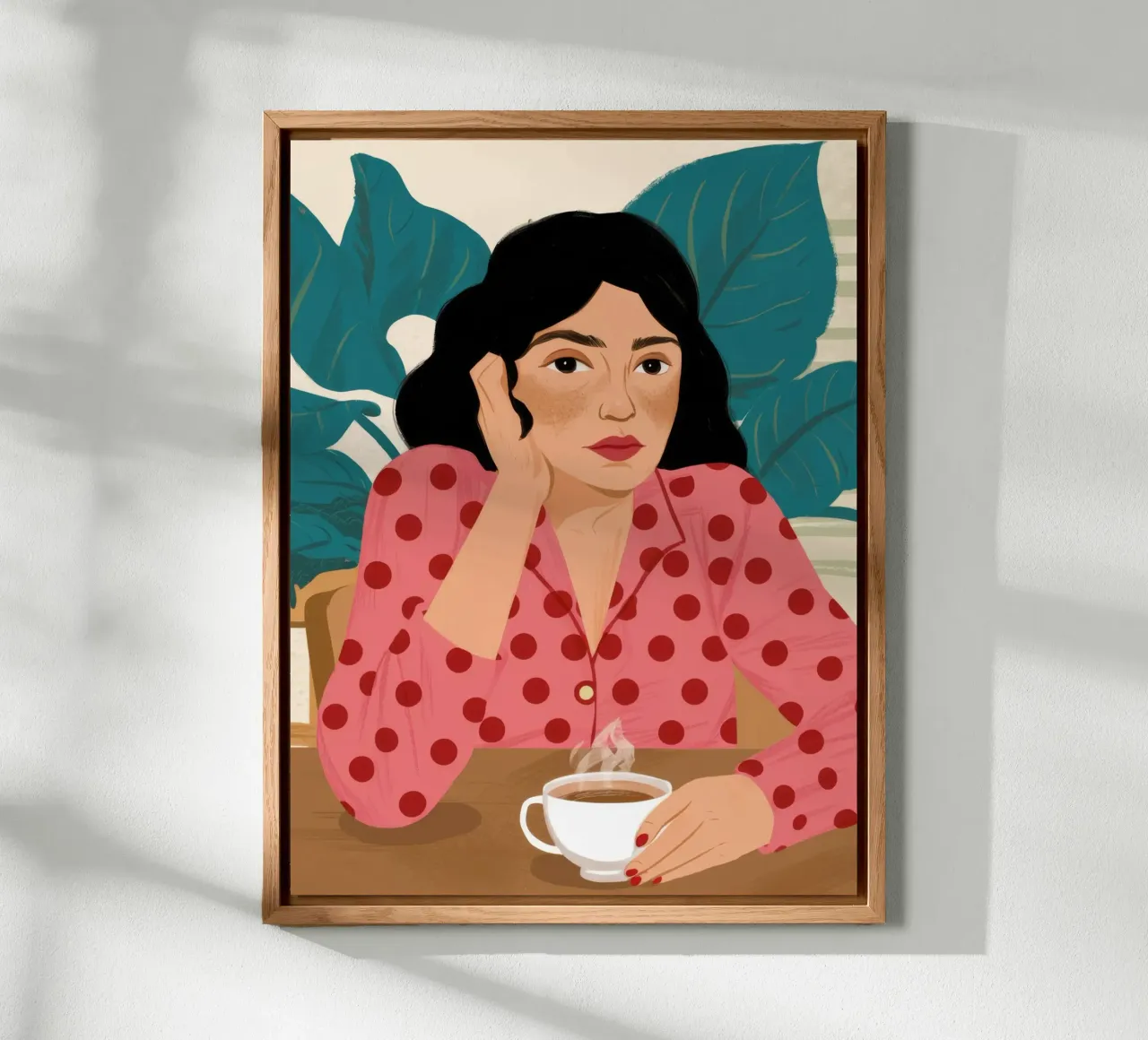 Caffè a pois alluminio dibond da Peak Delusion