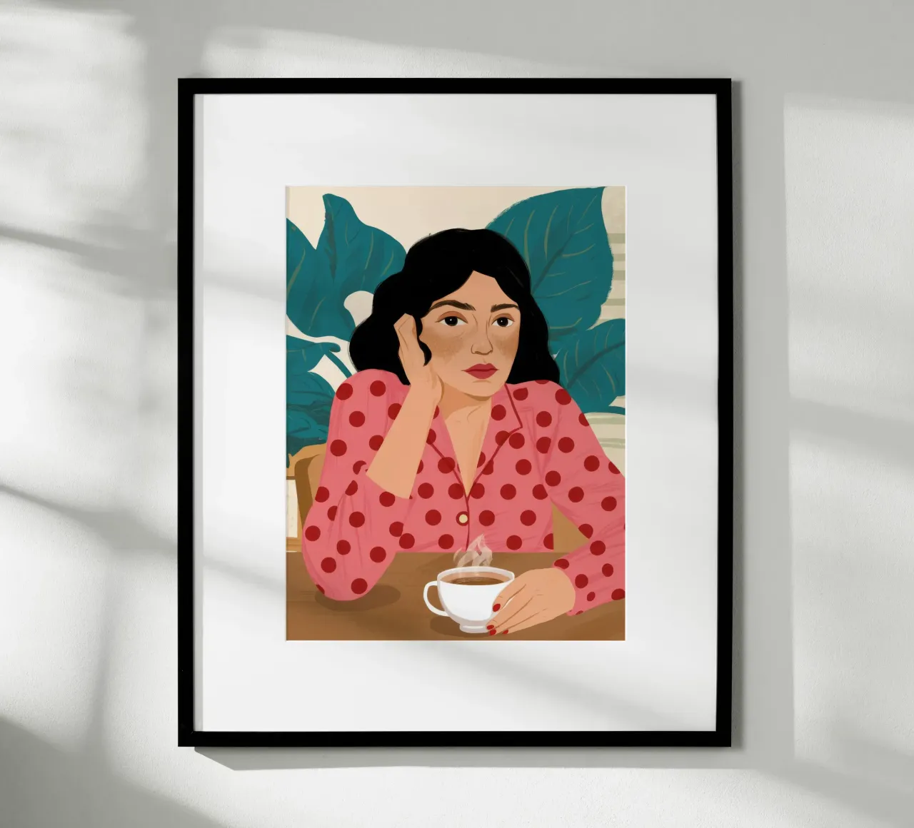 Caffè a pois poster da Peak Delusion