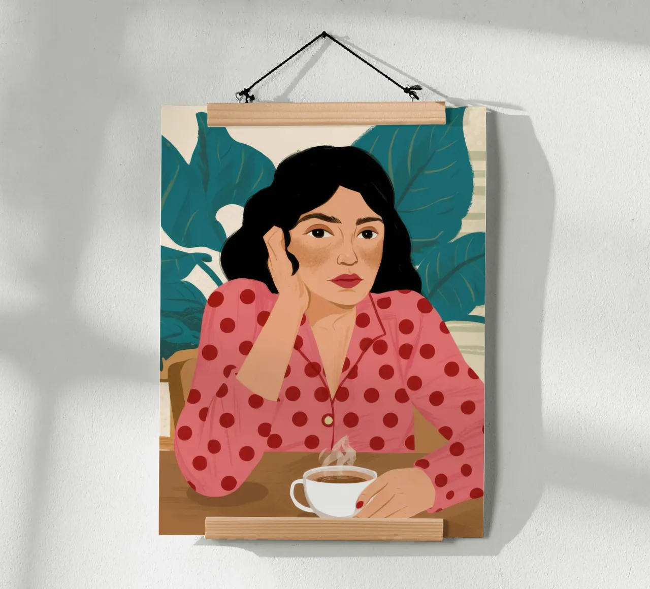 Caffè a pois poster da Peak Delusion