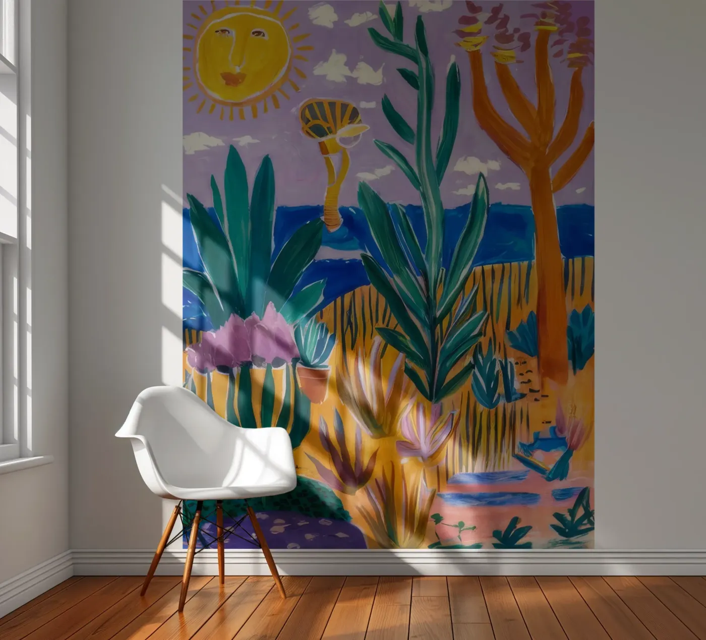 Abstract Sun Garden photo wallpaper by FadeAura