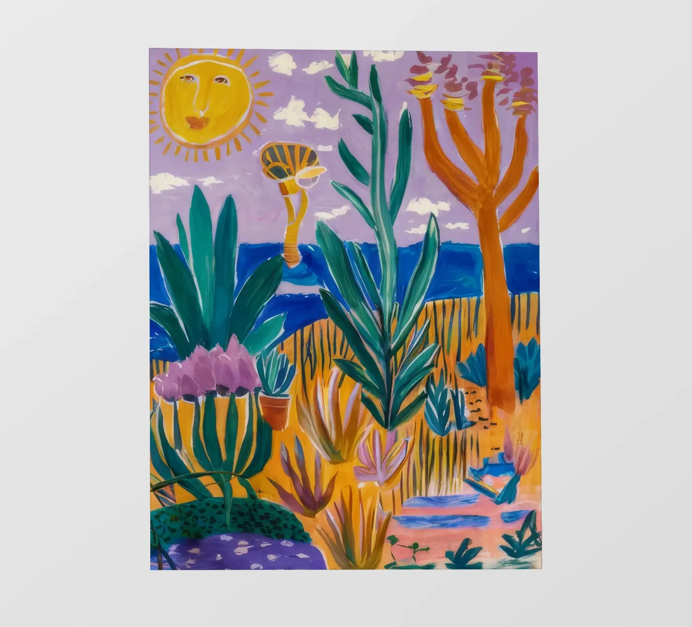 Abstract Sun Garden photo wallpaper by FadeAura