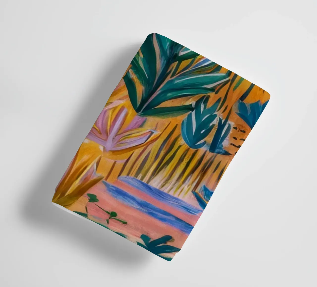 Abstracte zonnetuin badhanddoek van FadeAura