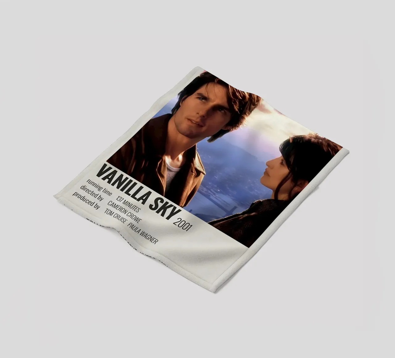 VANILLA SKY 2001 coperta in pile da MVFminimalist