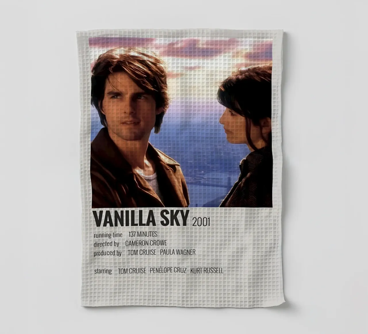VANILLA SKY 2001 canovaccio da cucina da MVFminimalist