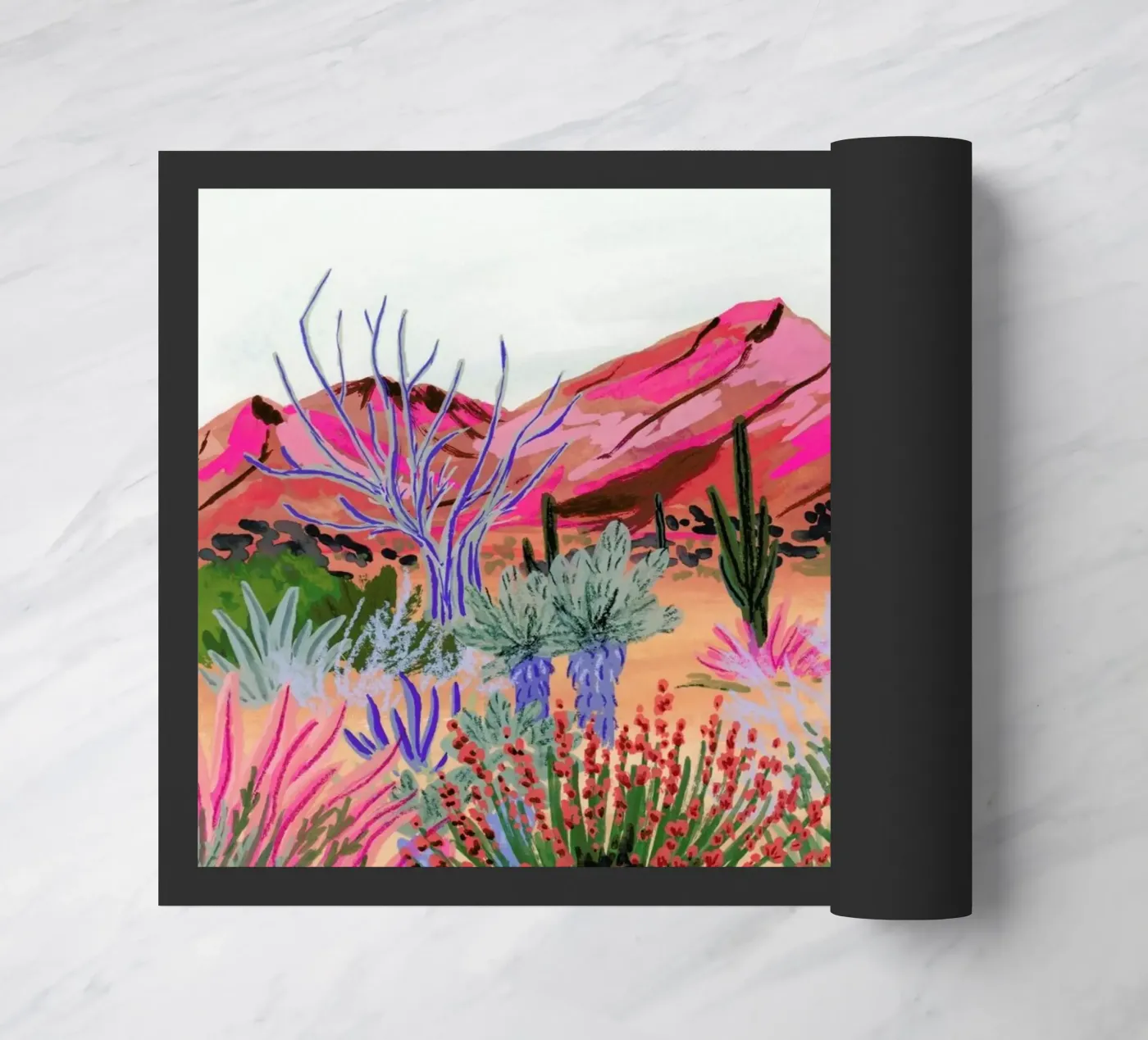 Bright Desert deurmat van Sarah Gesek