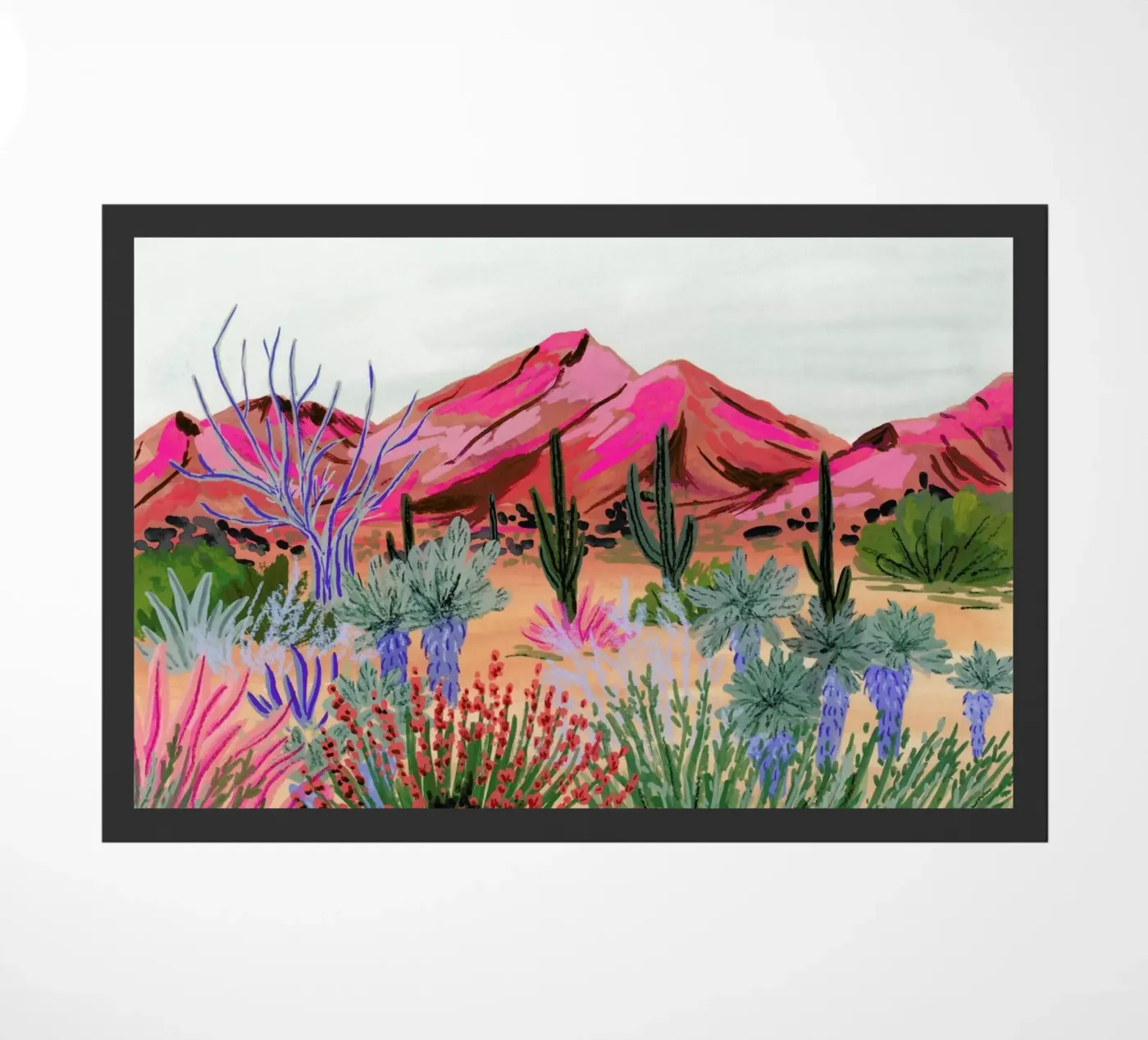 Bright Desert deurmat van Sarah Gesek