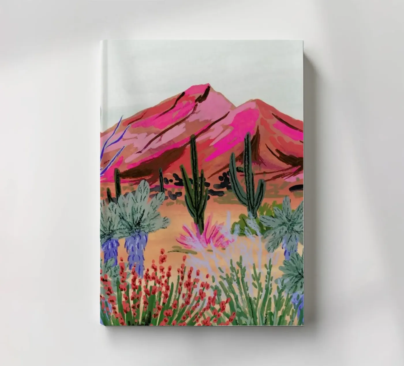 Bright Desert notebook by Sarah Gesek