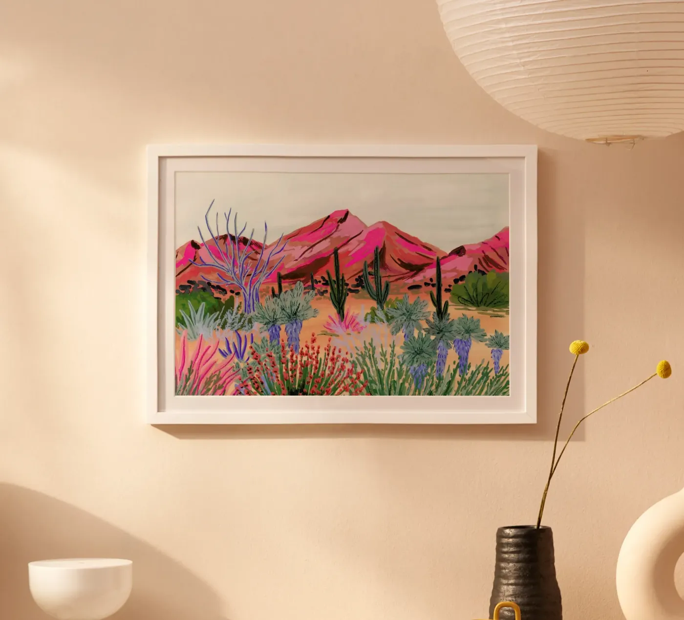 Bright Desert poster de Sarah Gesek