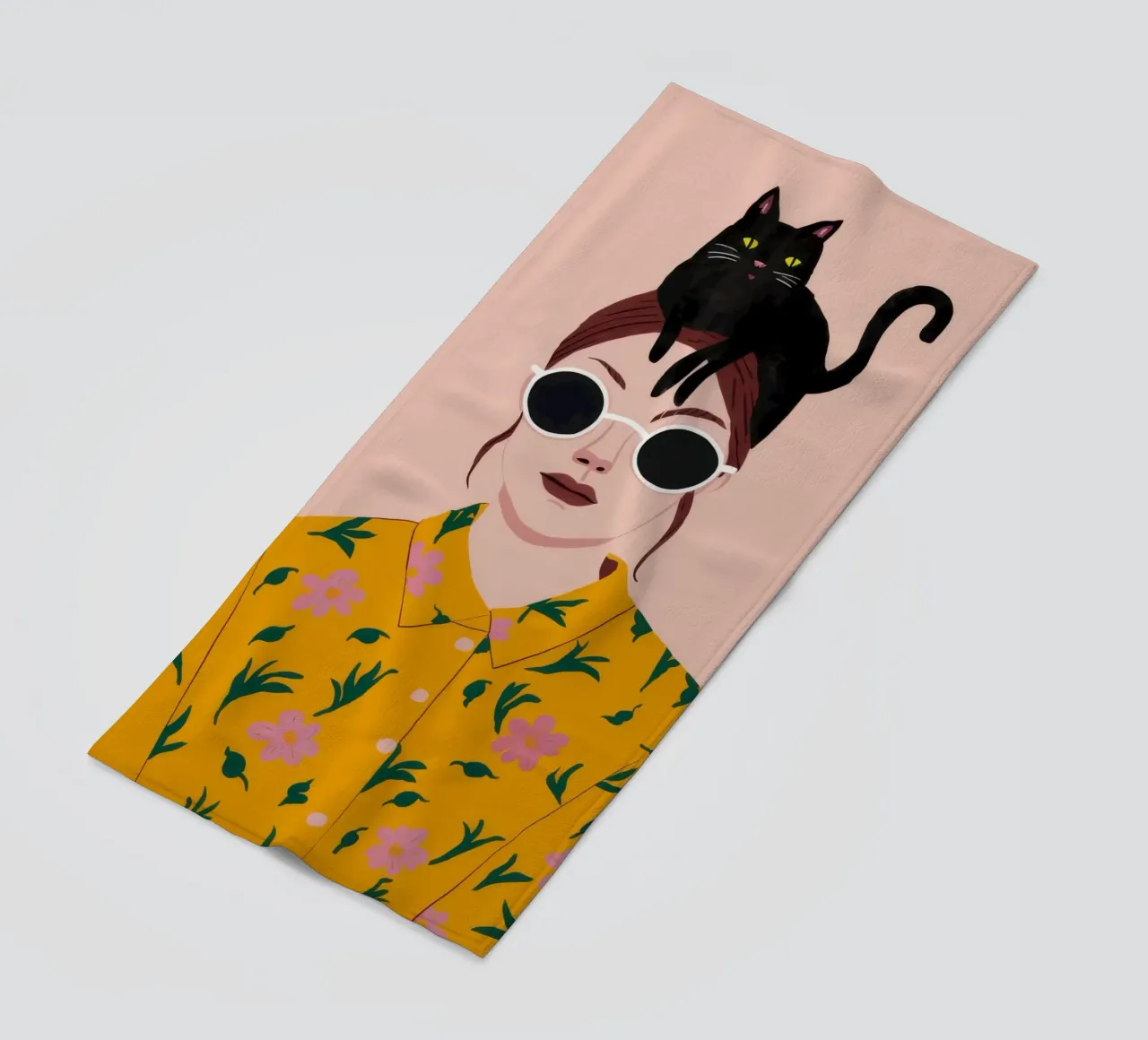 Cat Hat Chic telo mare da Peak Delusion