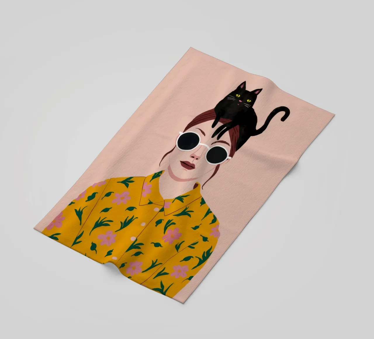 Cat Hat Chic telo mare da Peak Delusion