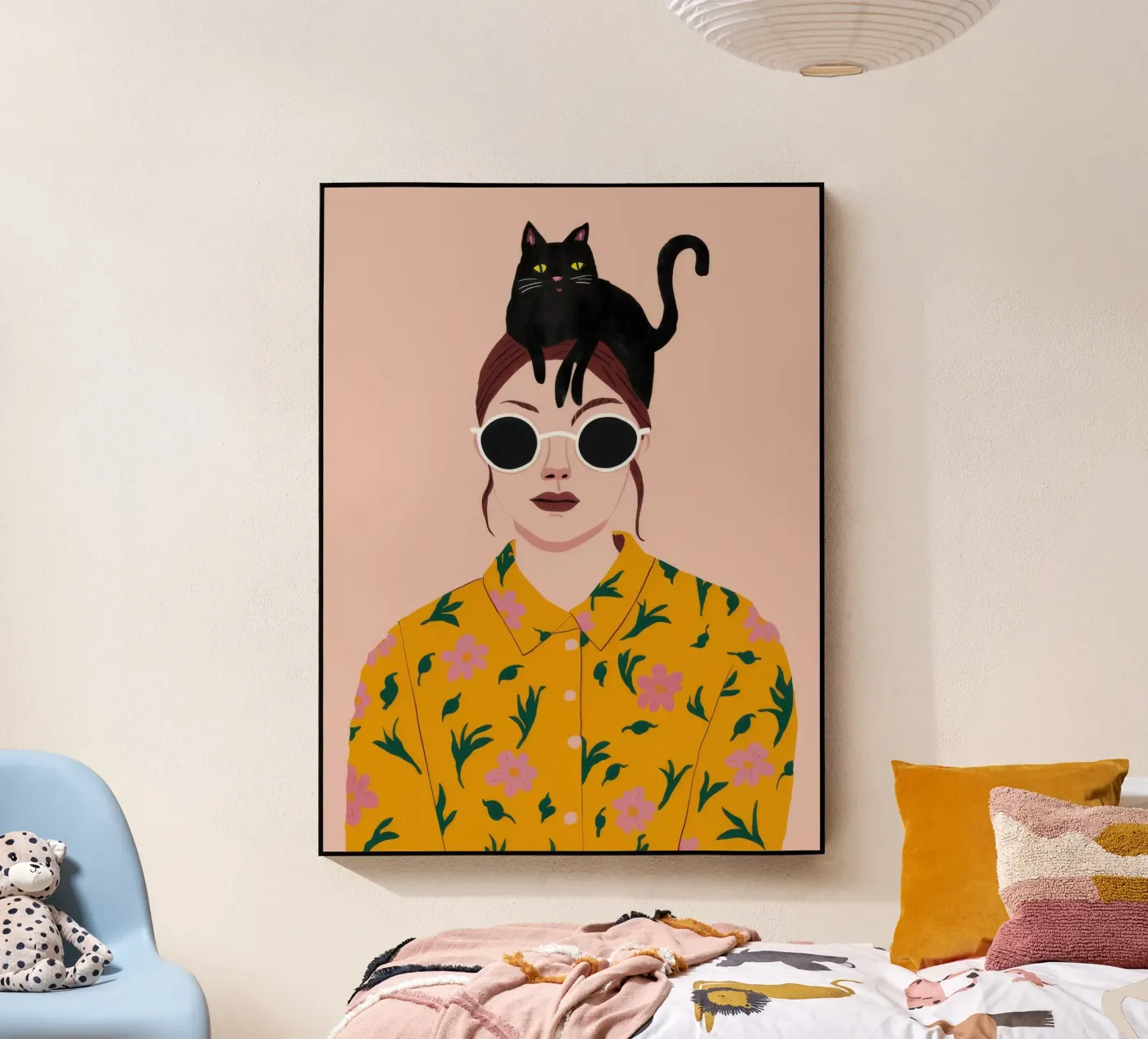 Cat Hat Chic plexiglass da Peak Delusion