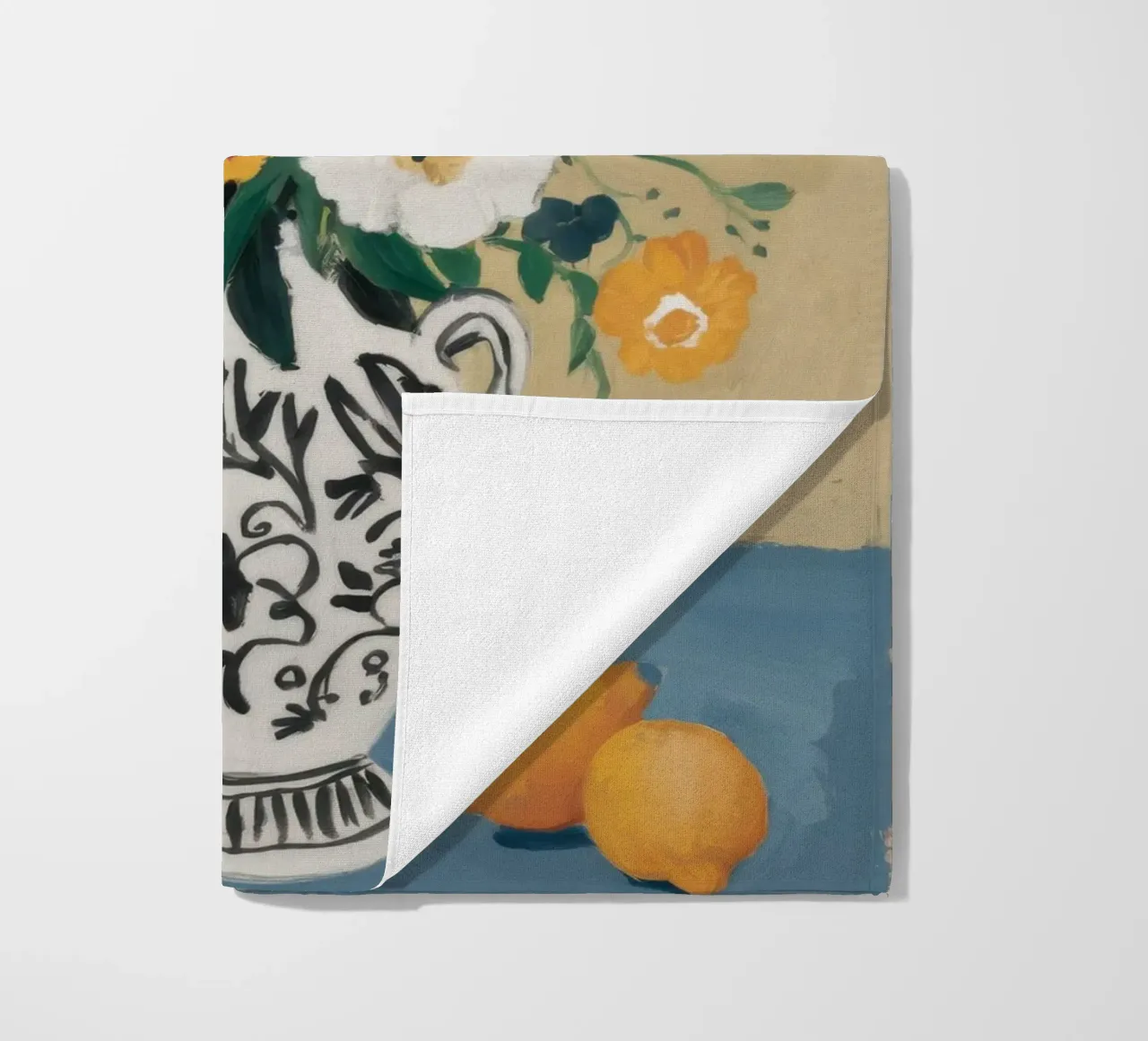 Vaso Chinoiserie Abbondanza telo mare da Stone Decade