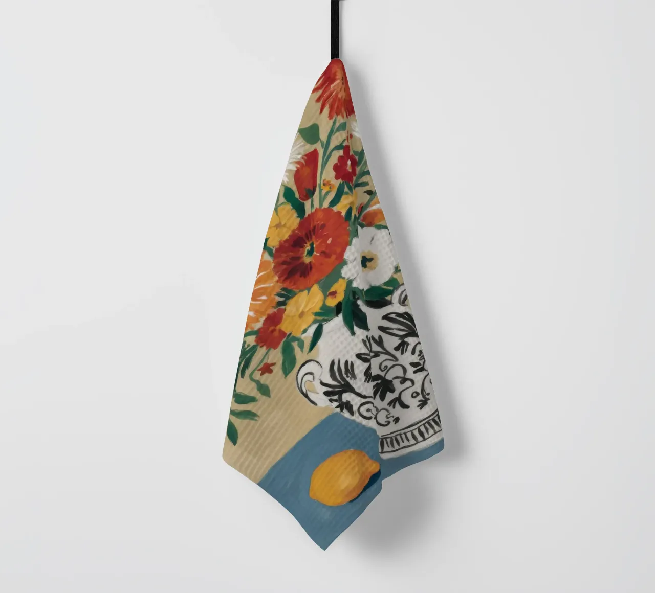 Vaso Chinoiserie Abbondanza canovaccio da cucina da Stone Decade