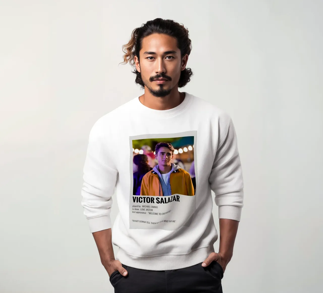 VICTOR SALAZAR felpa da MVFminimalist