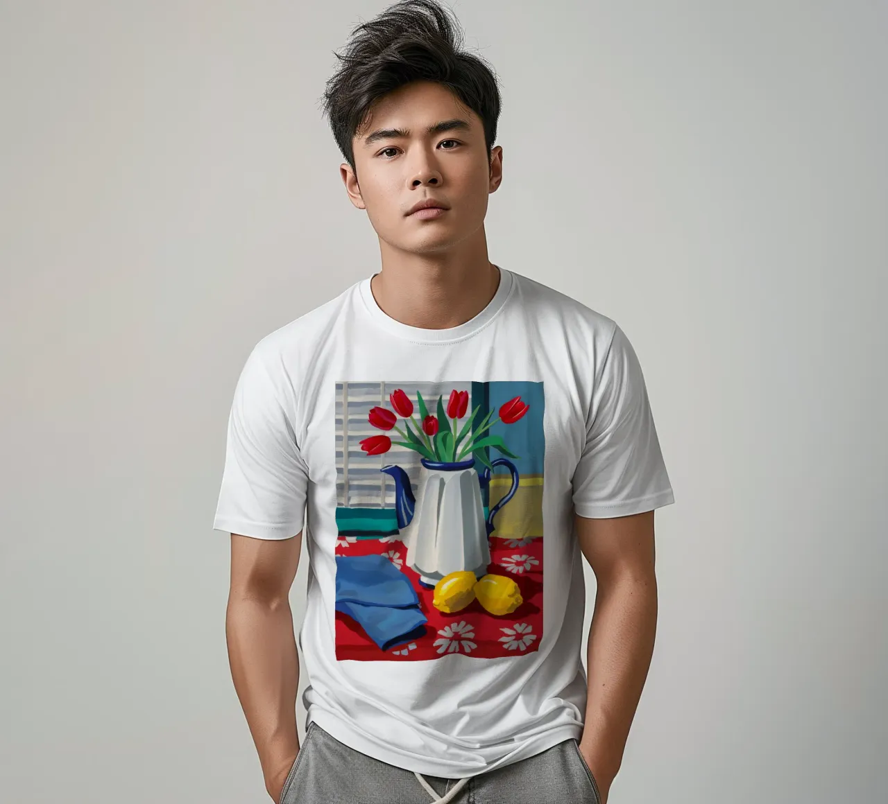 Smalto Tulipano Stillness t-shirt da Stone Decade