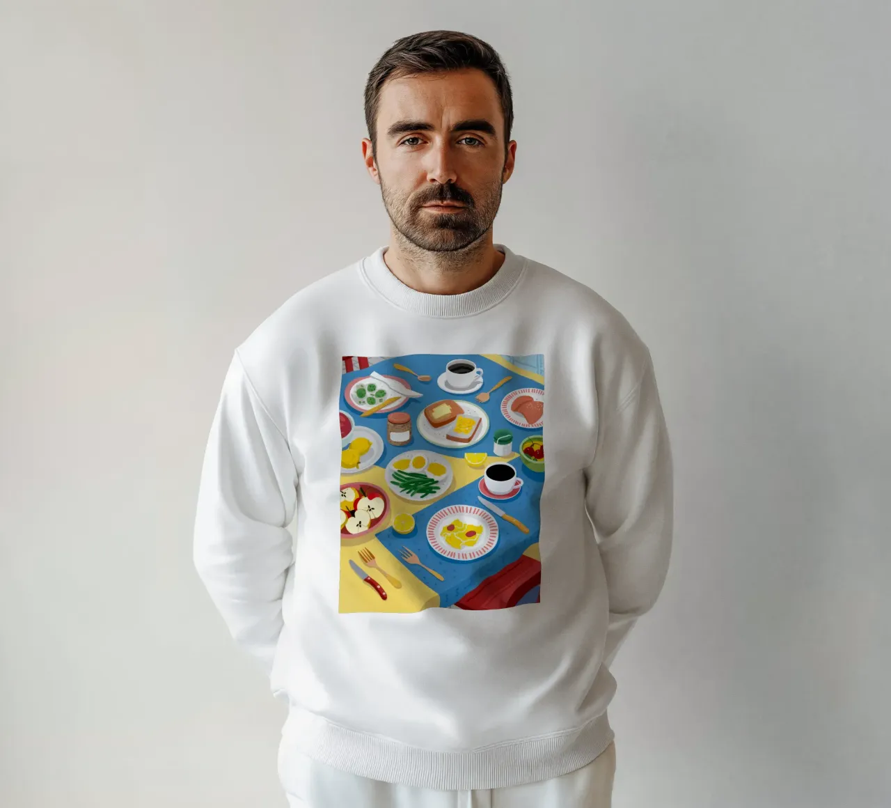 Colazione abbondante felpa da Peak Delusion