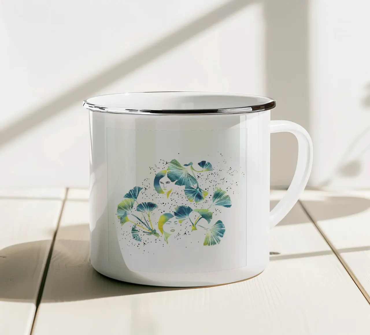 Simon enamel mug by youdesignme