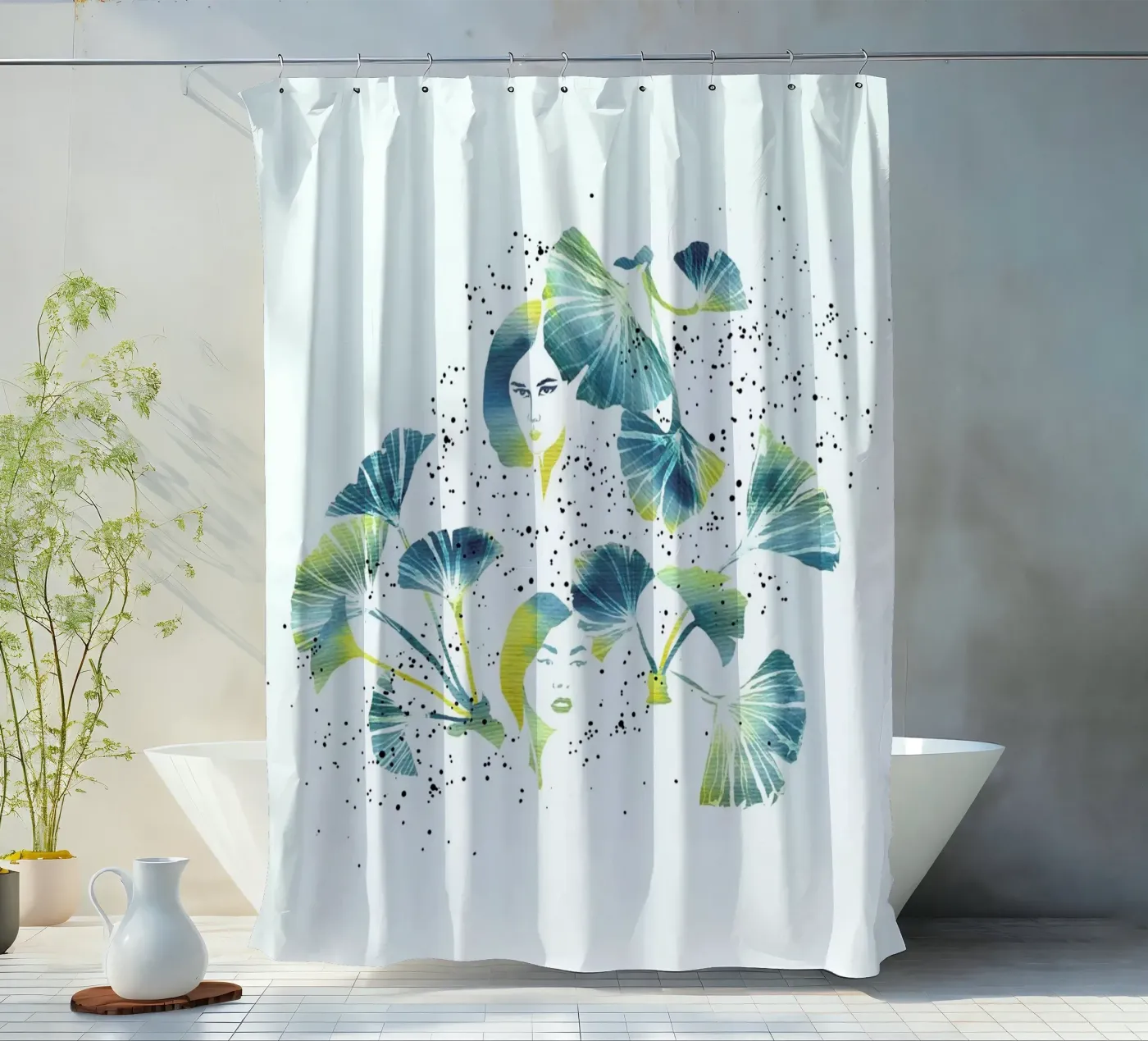 Simon shower curtain by youdesignme