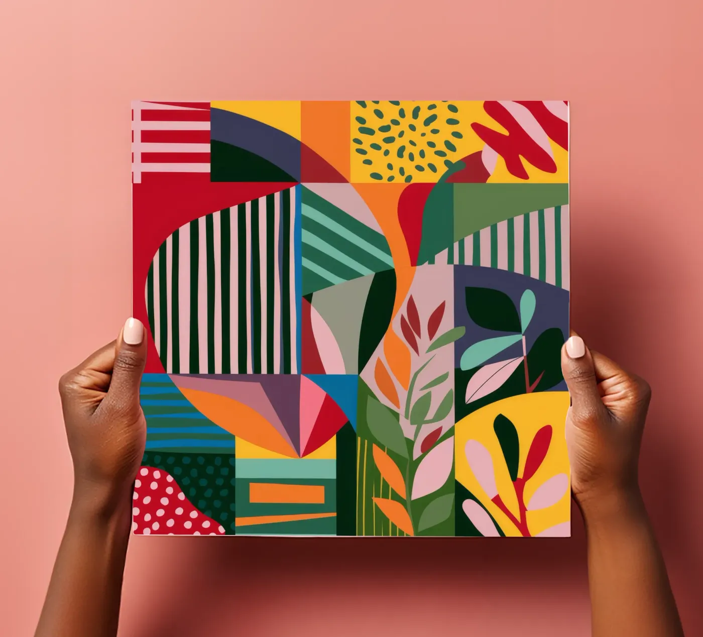 Abstract Patterned Foliage sticker sheet by FadeAura