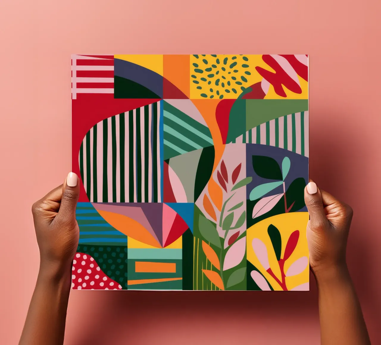 Abstract Patterned Foliage sticker sheet by FadeAura