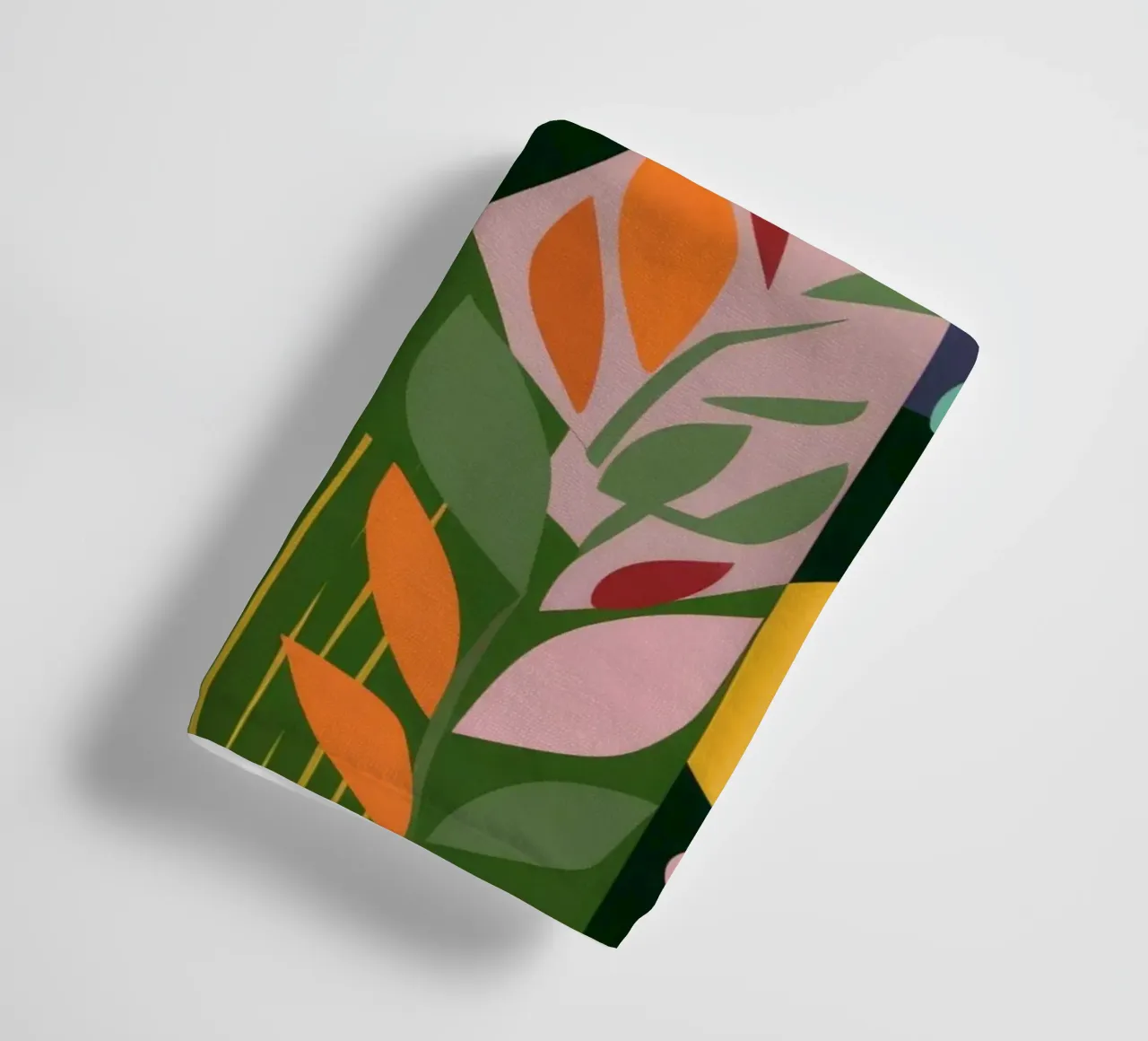 Abstract Patterned Foliage towel by FadeAura