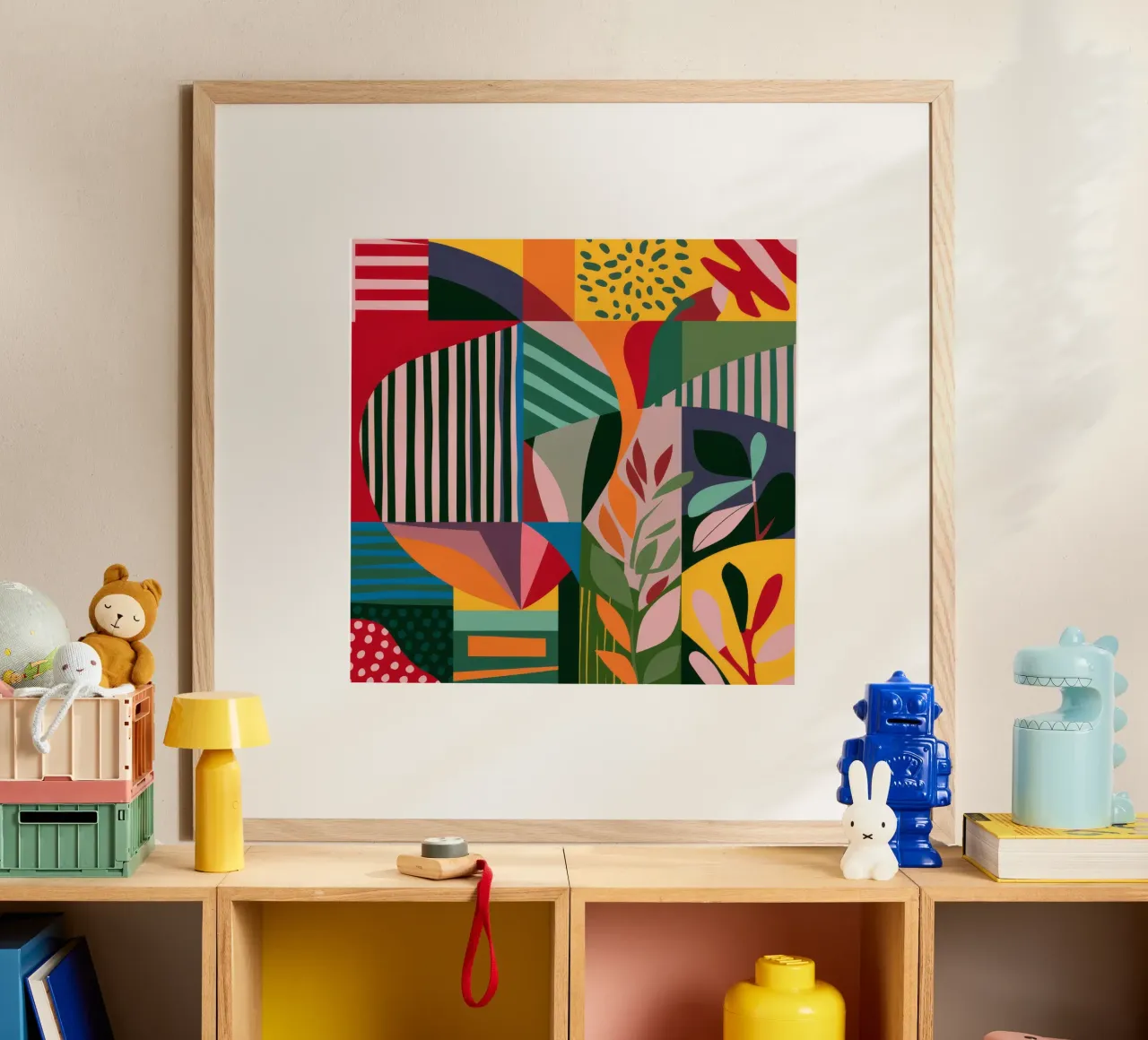 Abstract Patterned Foliage poster by FadeAura