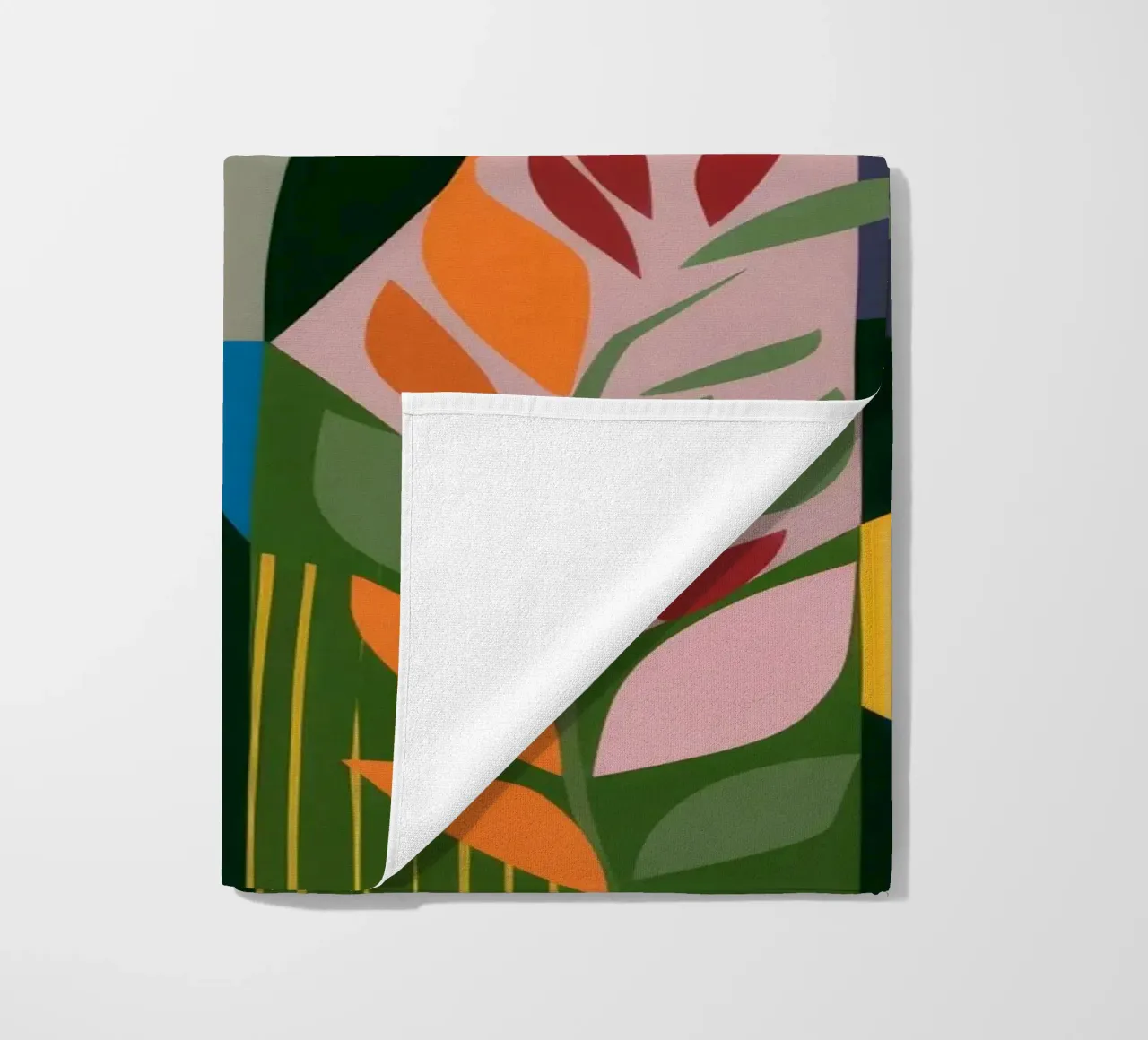 Fogliame astratto telo mare da FadeAura