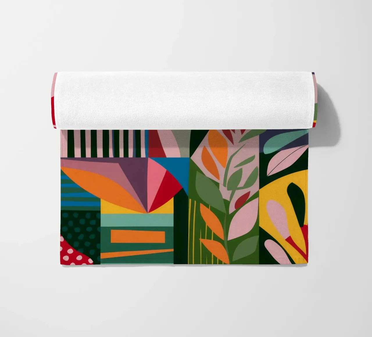 Fogliame astratto telo mare da FadeAura