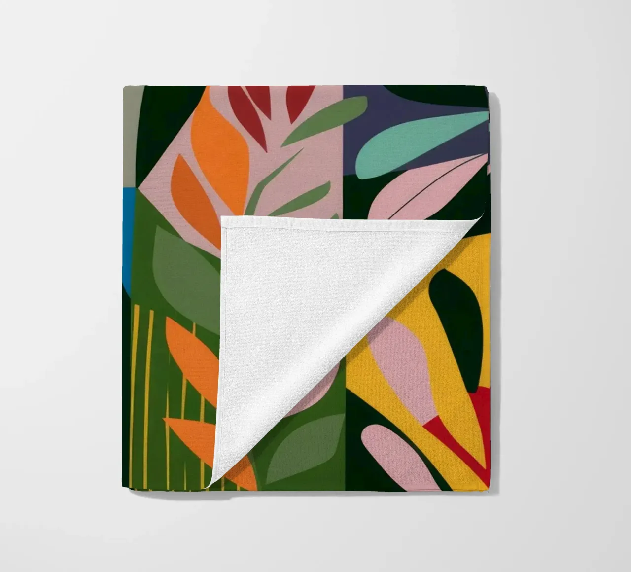 Fogliame astratto telo mare da FadeAura