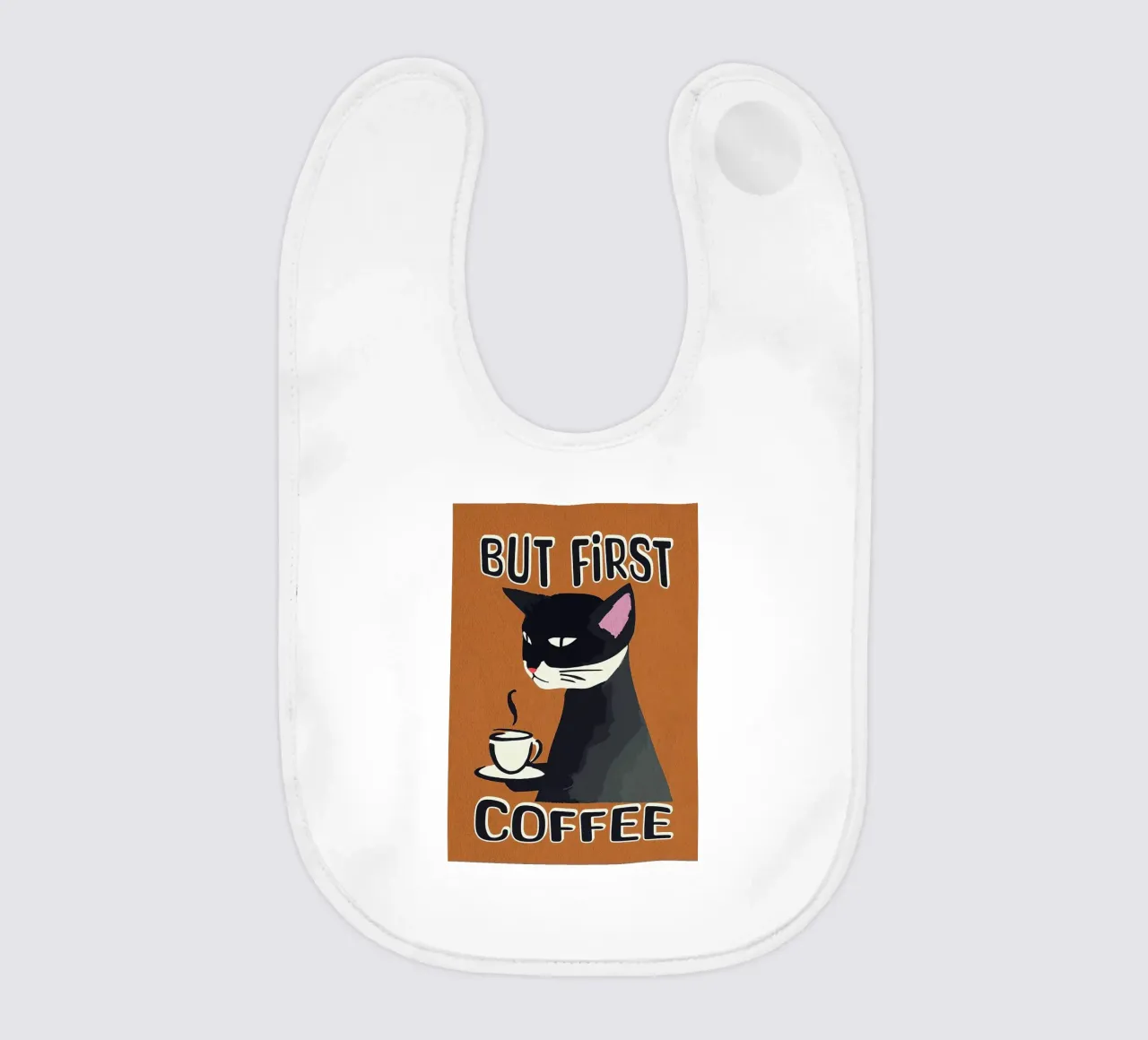 Gatto nero ma primo caffè bavaglino da Arjun