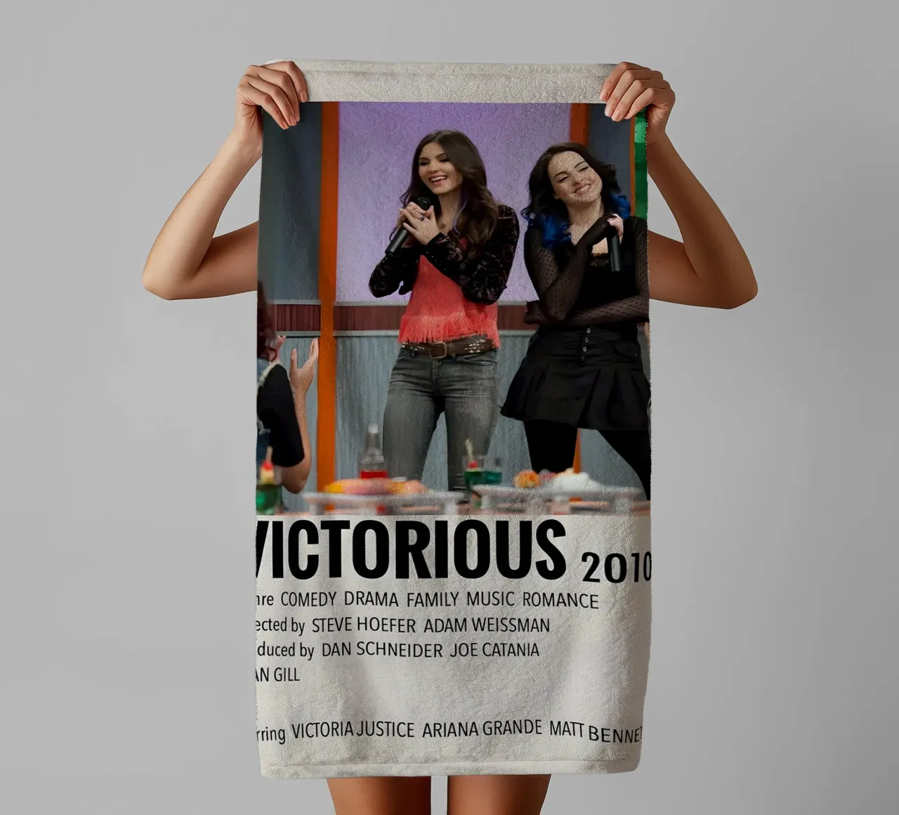 VICTORIOUS 2010 asciugamano da bagno da MVFminimalist