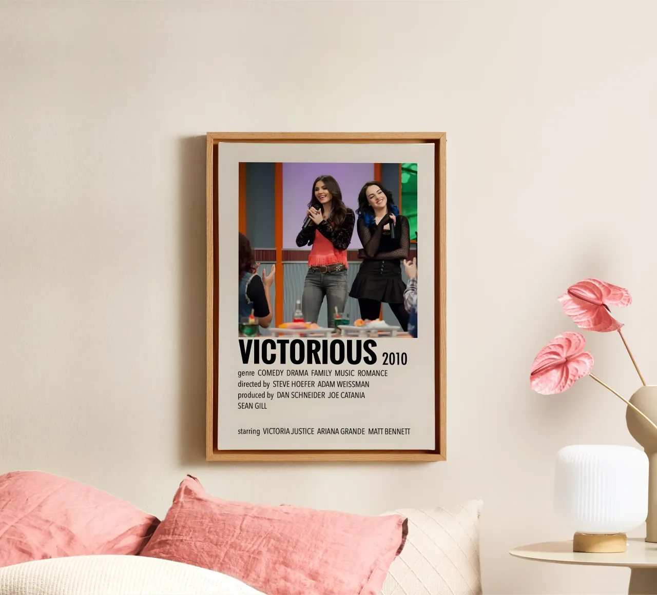 VICTORIOUS 2010 tela con Cornice a cassetta da MVFminimalist