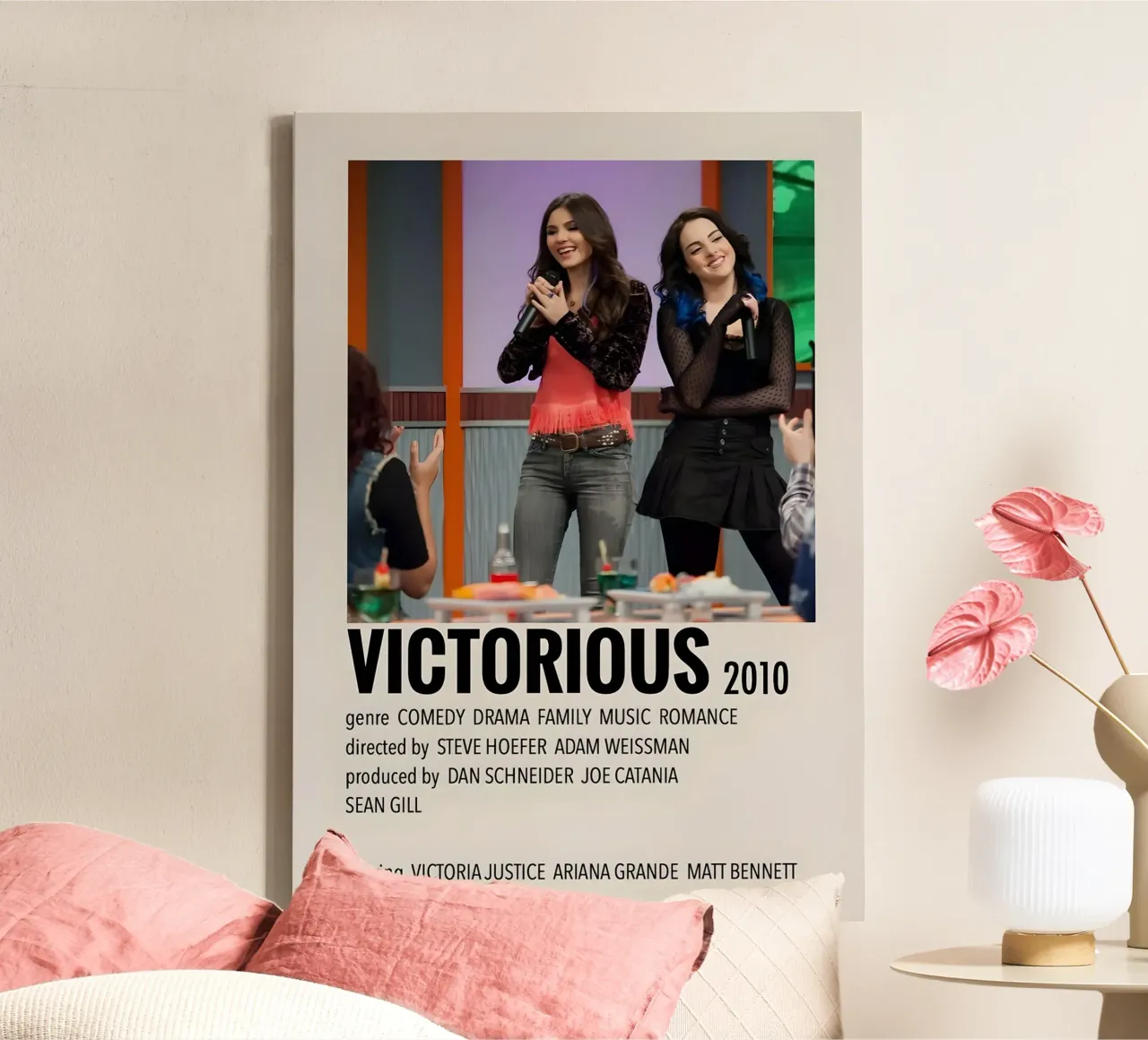VICTORIOUS 2010 tela con Cornice a cassetta da MVFminimalist