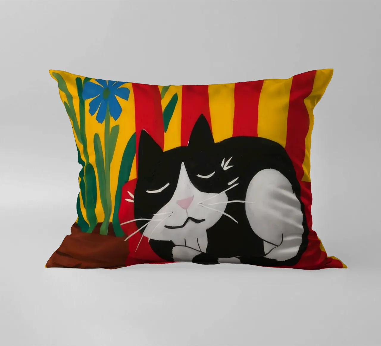 Sedia per gatti addormentati cuscino da Muse Artworks