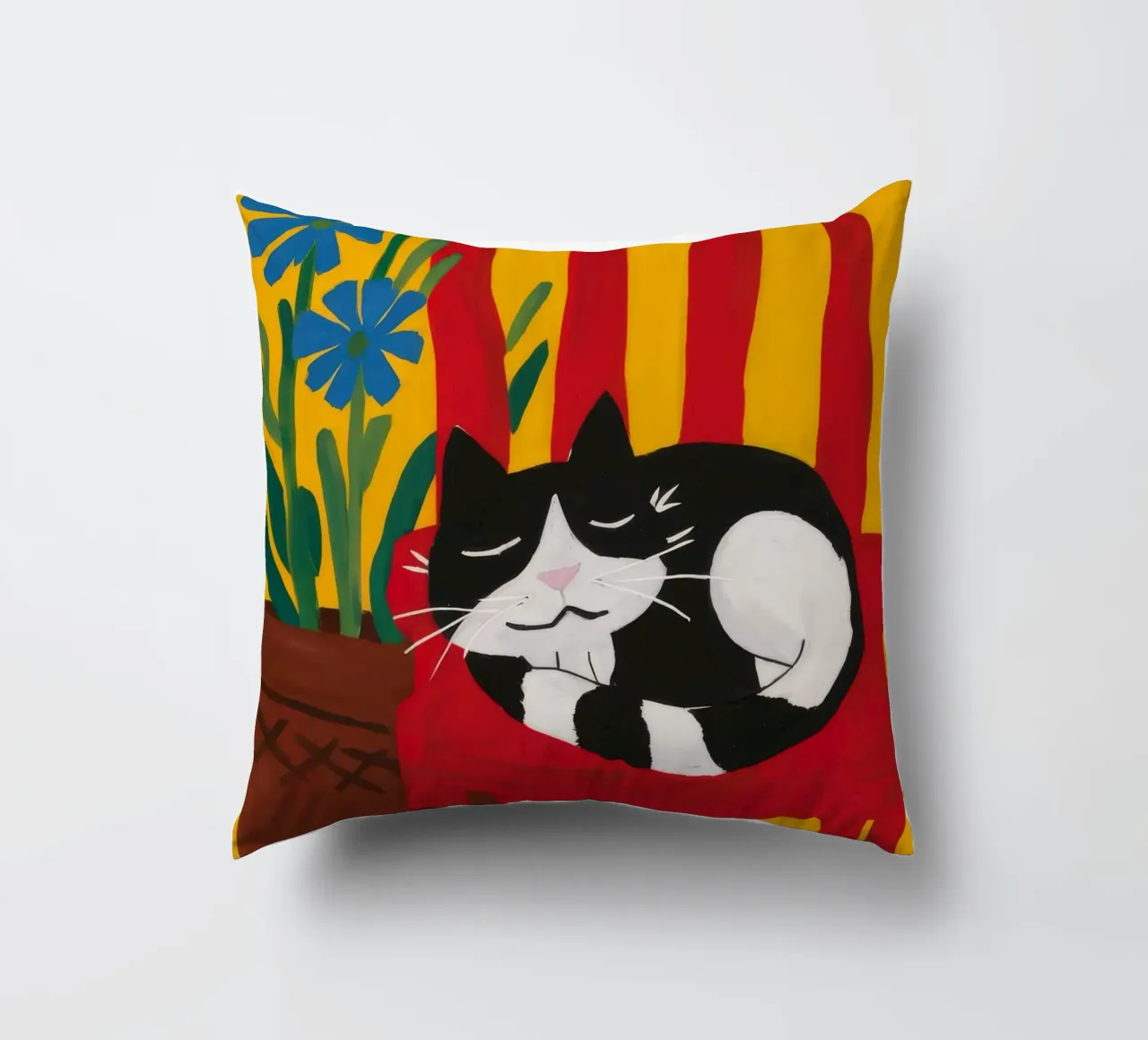 Sedia per gatti addormentati cuscino da Muse Artworks