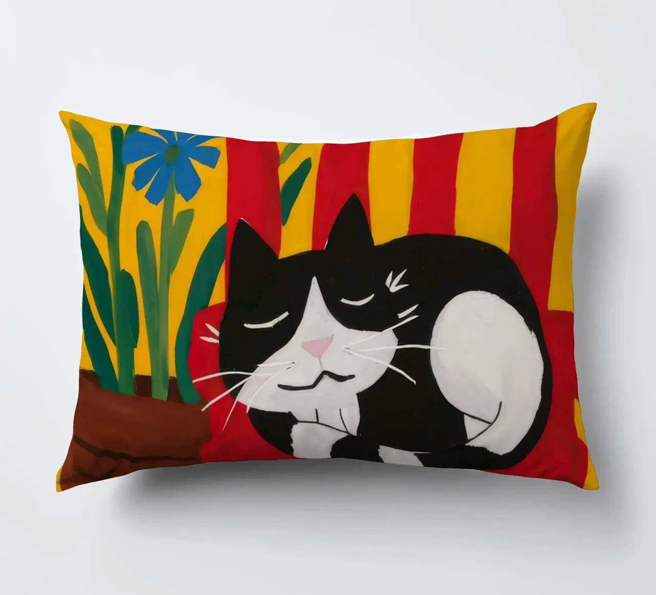 Sedia per gatti addormentati cuscino da Muse Artworks