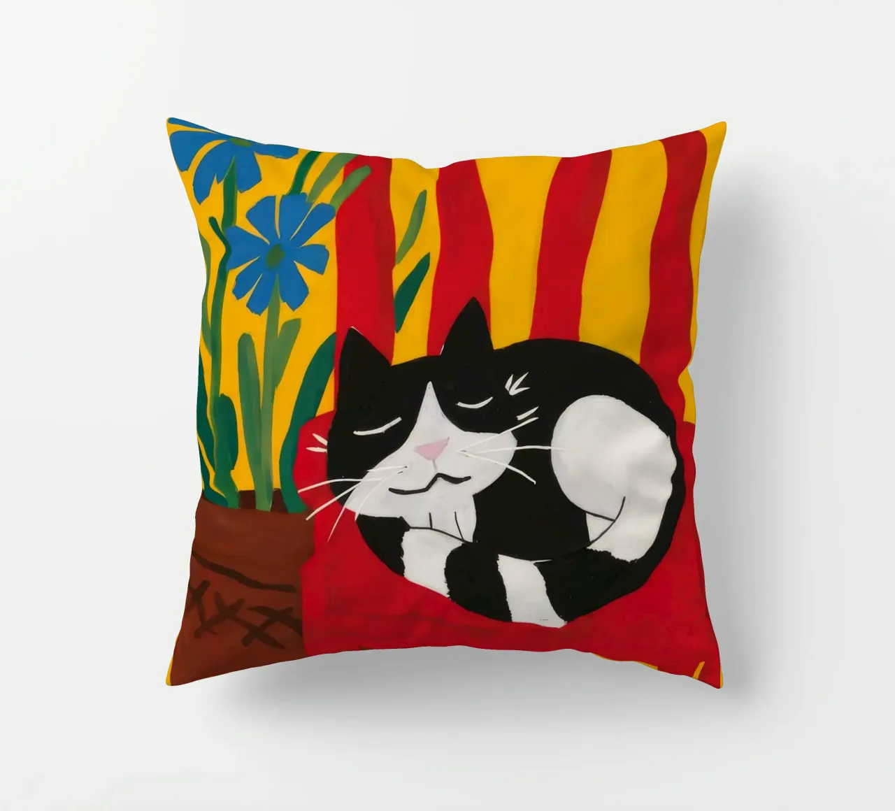Sedia per gatti addormentati cuscino da Muse Artworks