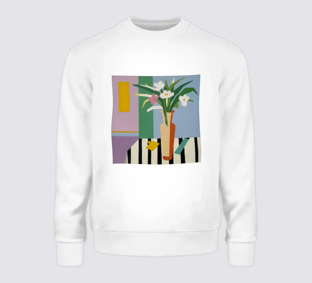 Florero Color Block Limón sudadera de Stone Decade