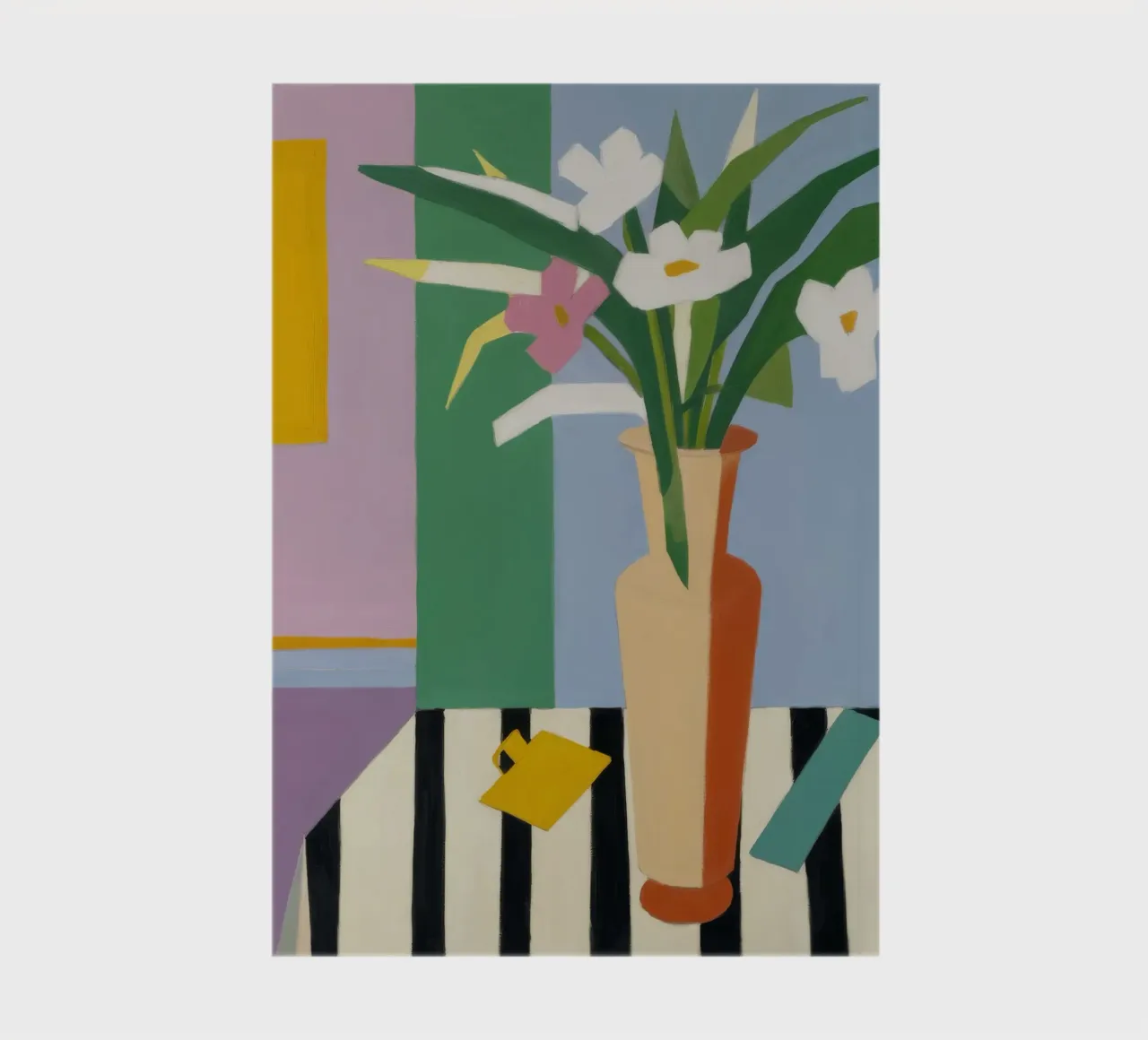 Color Block Lemon Vase notebook by Stone Decade