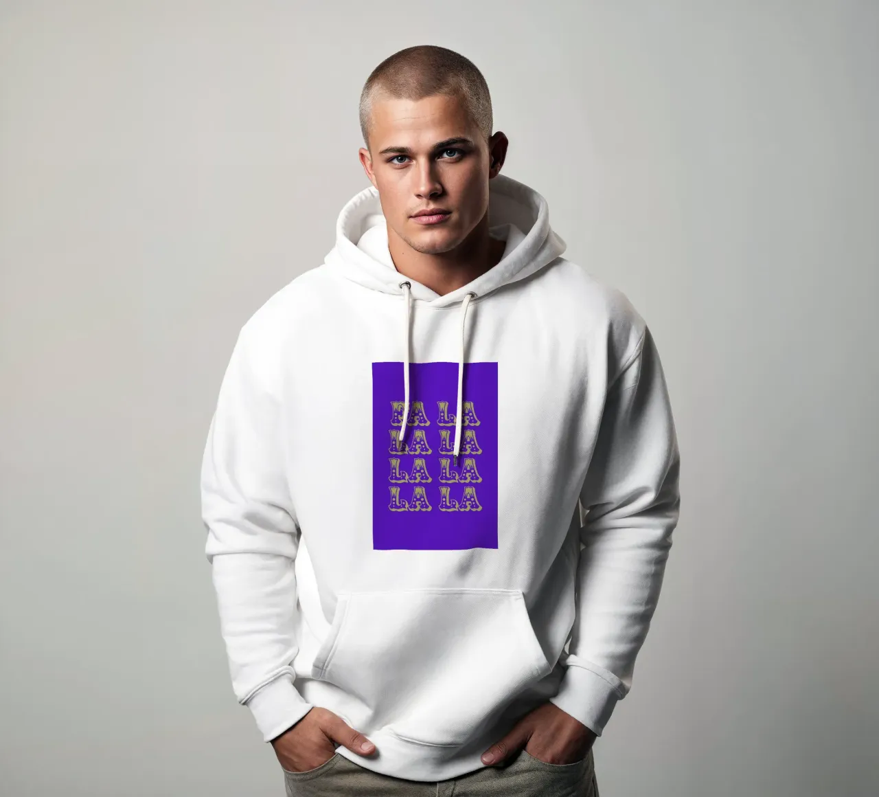 Falalala hoodie by cafelab