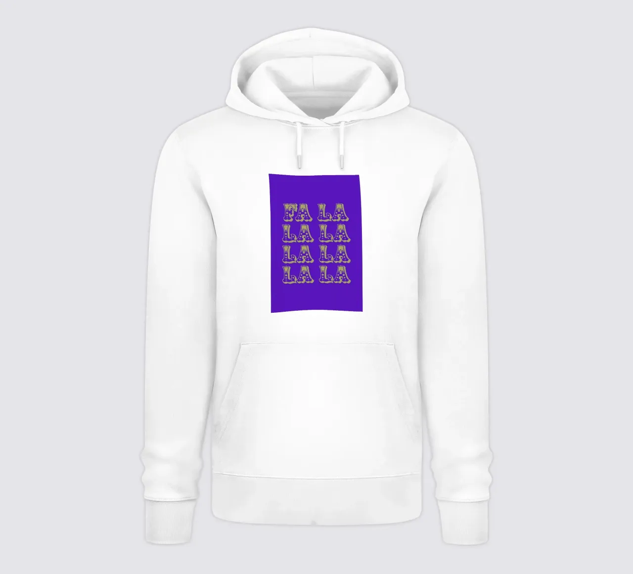 Falalala hoodie by cafelab