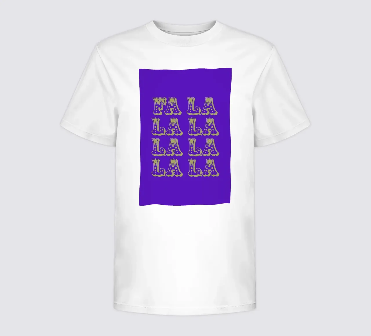 Falalala kids t-shirt by cafelab