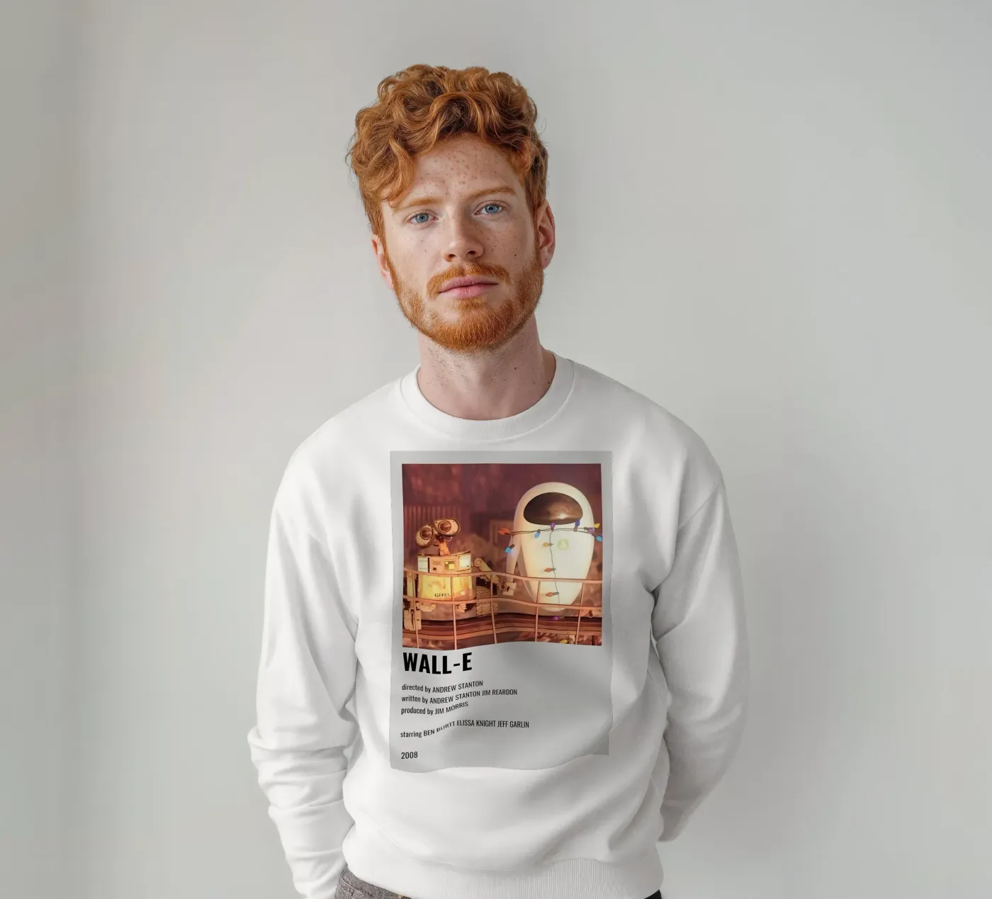 WALL-E sweatshirt by MVFminimalist