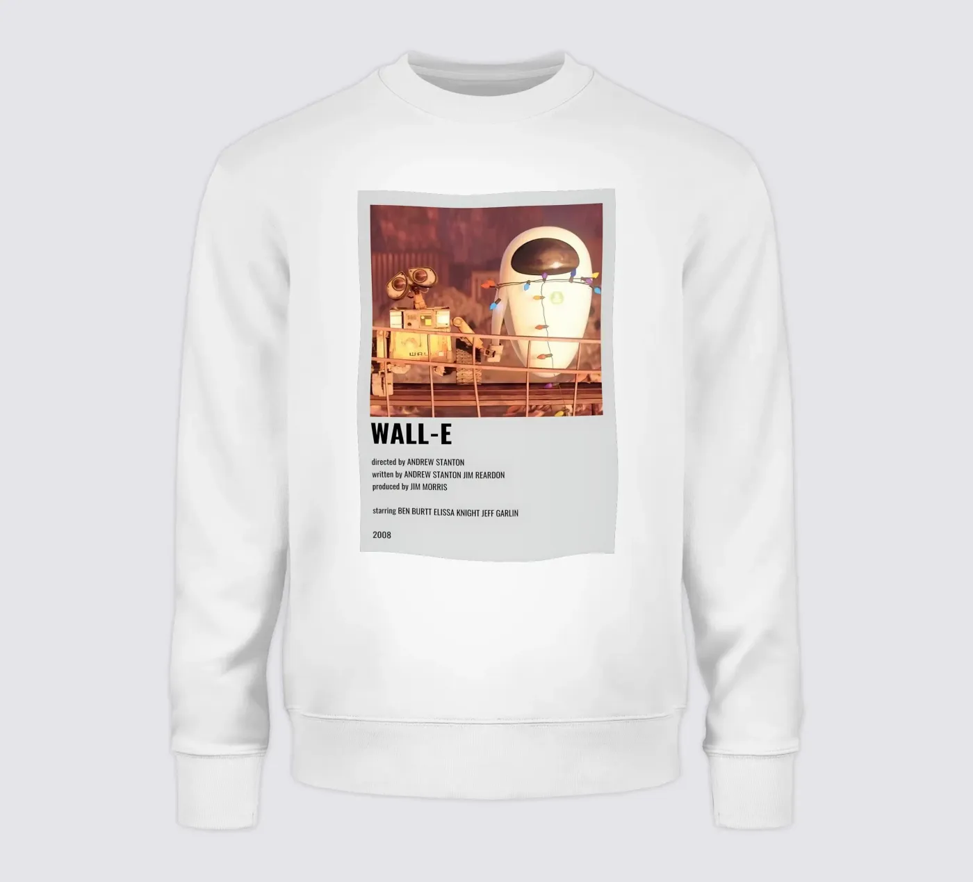 WALL-E sweatshirt by MVFminimalist
