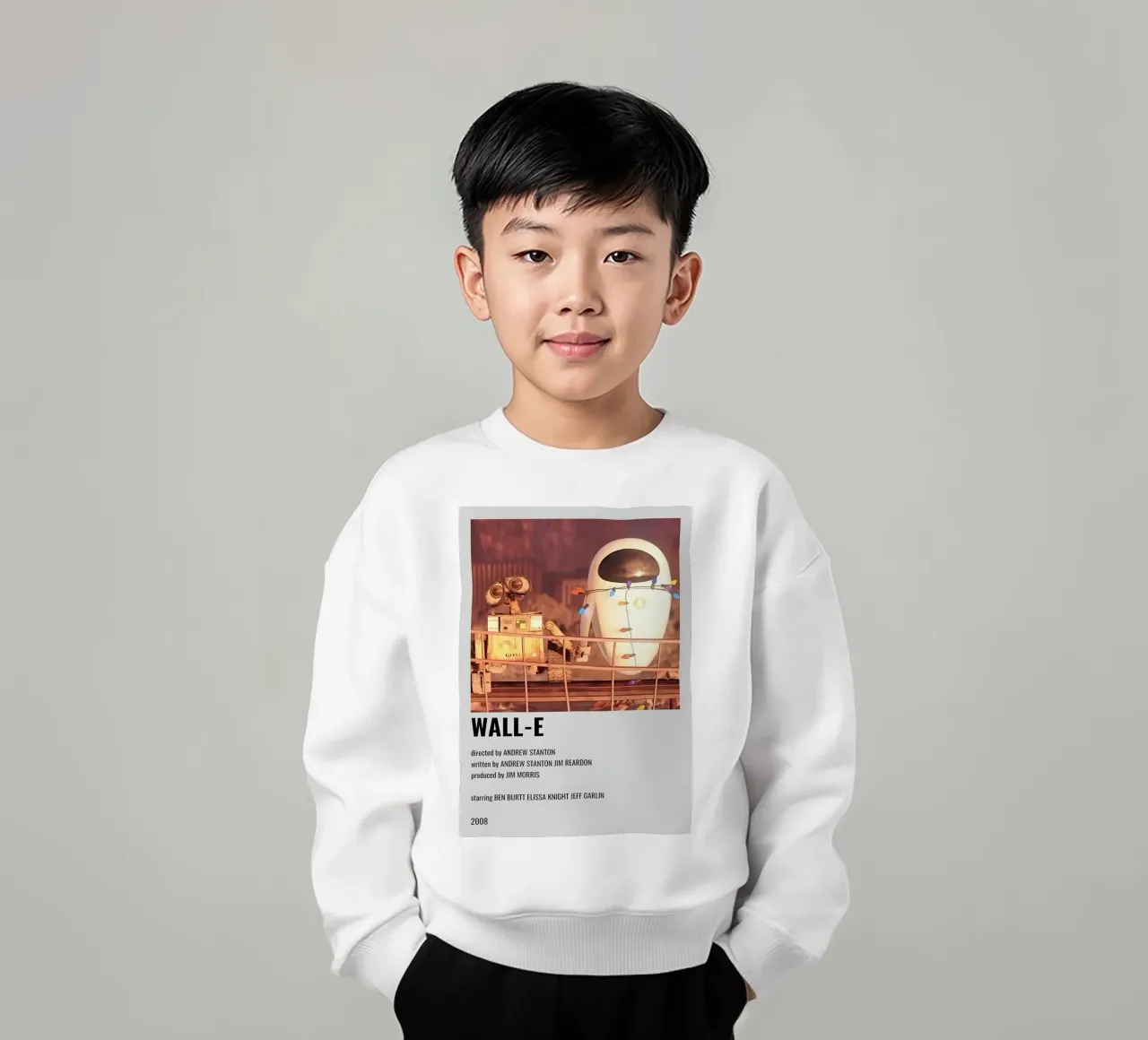 WALL-E felpa bambino da MVFminimalist